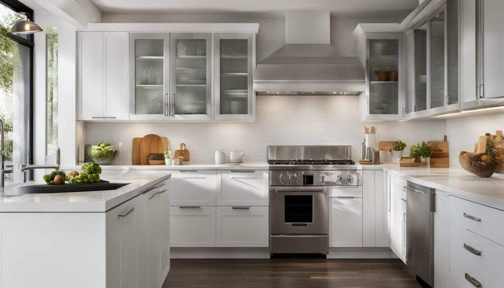 painted kitchen cabinets