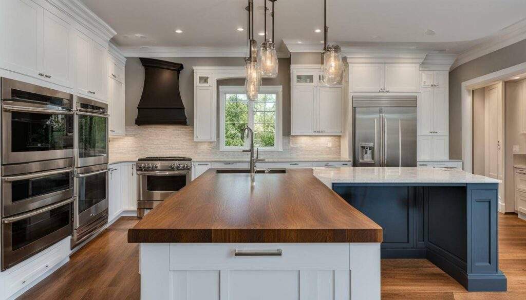 painted wood kitchen cabinets cost